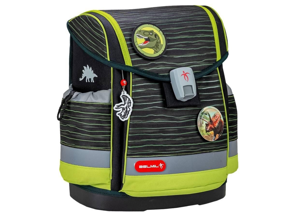 Belmil Schulranzen "Classy Plus" 2025 mit Magnetverschluss, 4tlg. Set ab 1. Klasse, Grundschule, für Mädchen