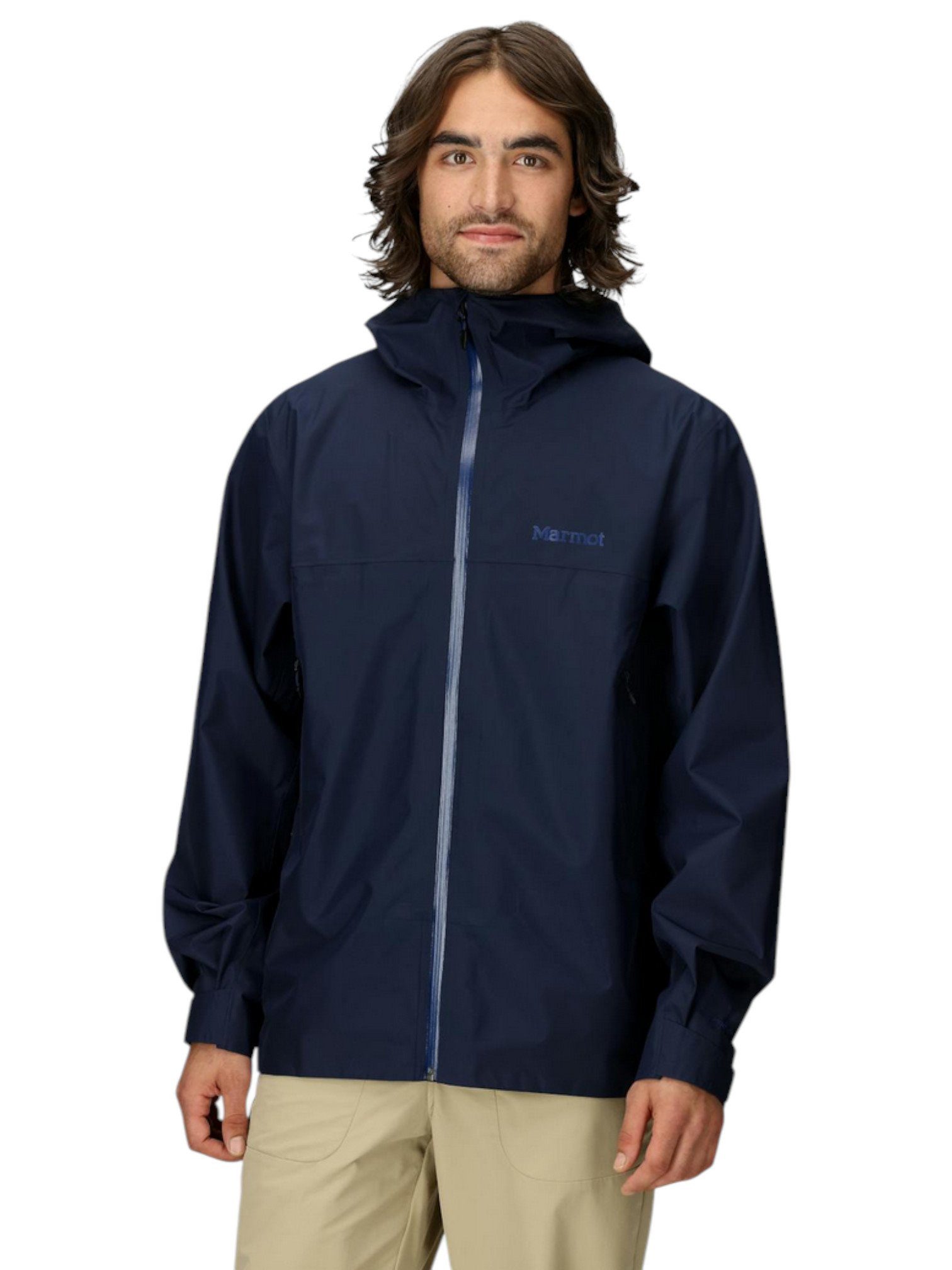 Marmot Regenjacke Minimalist Pertex (wasserdicht, winddicht) navyblau Herren