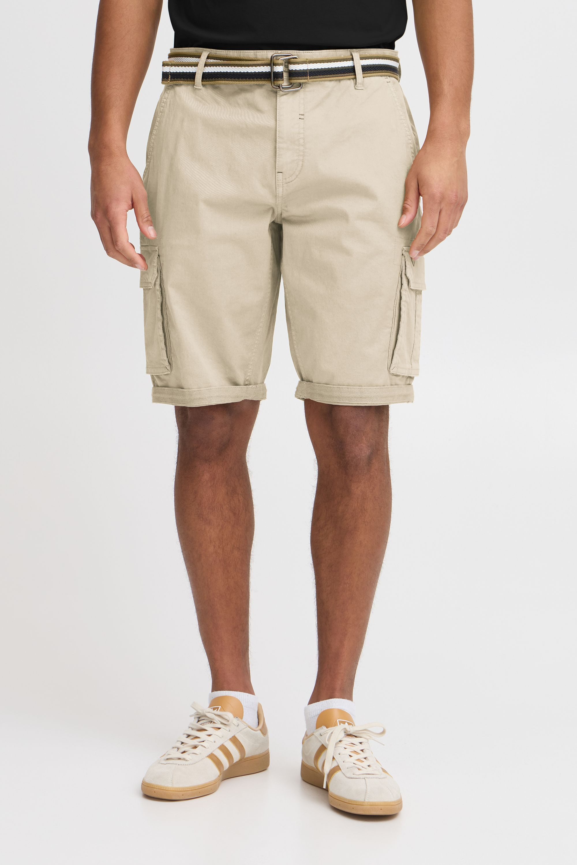 Blend Cargoshorts BHBrian Stilvolle Cargo Shorts mit Taschen und Gürtel