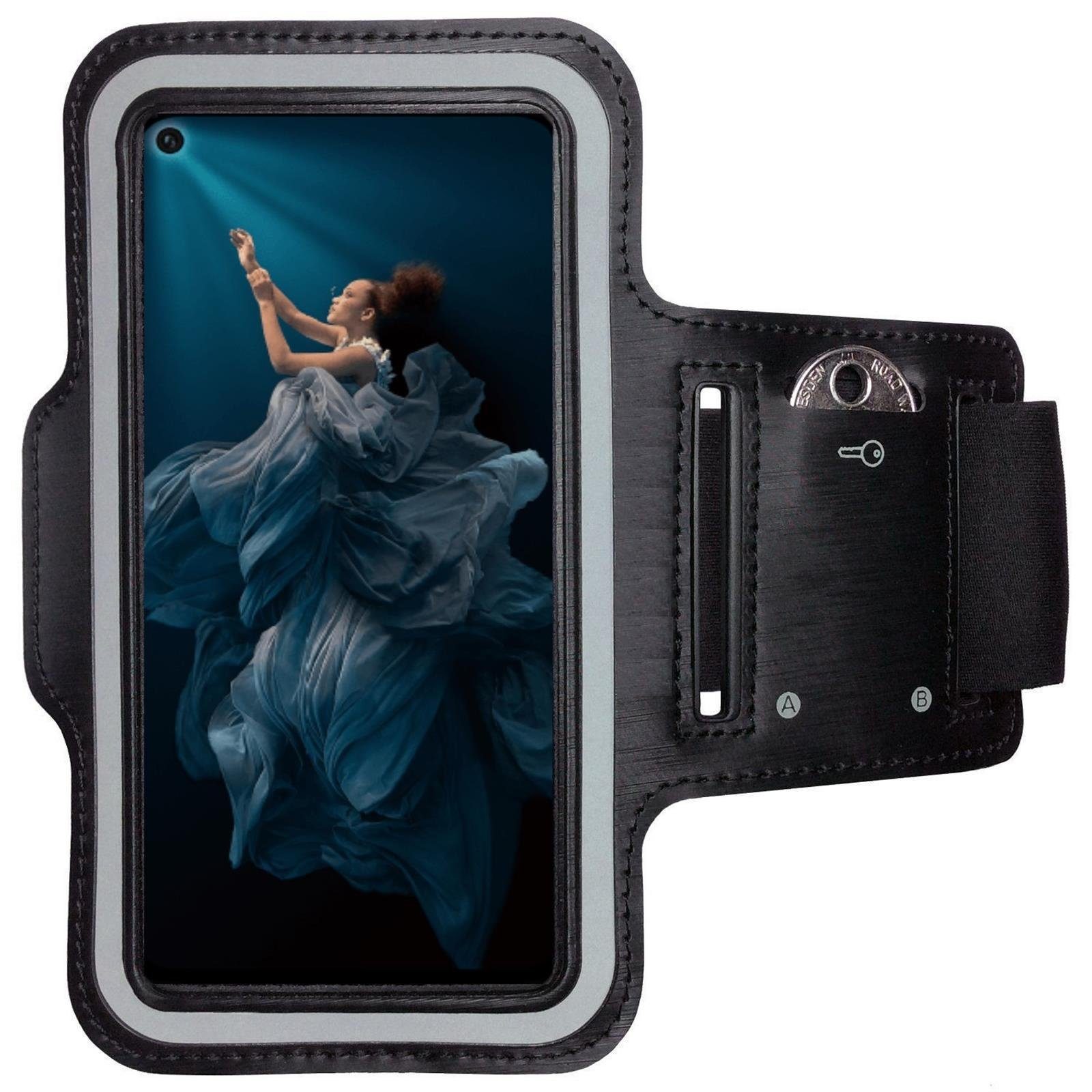 CoverKingz Handyhülle Honor 20 Handy Armband Sportarmband Hülle mit Schlüsselfach Armtasche