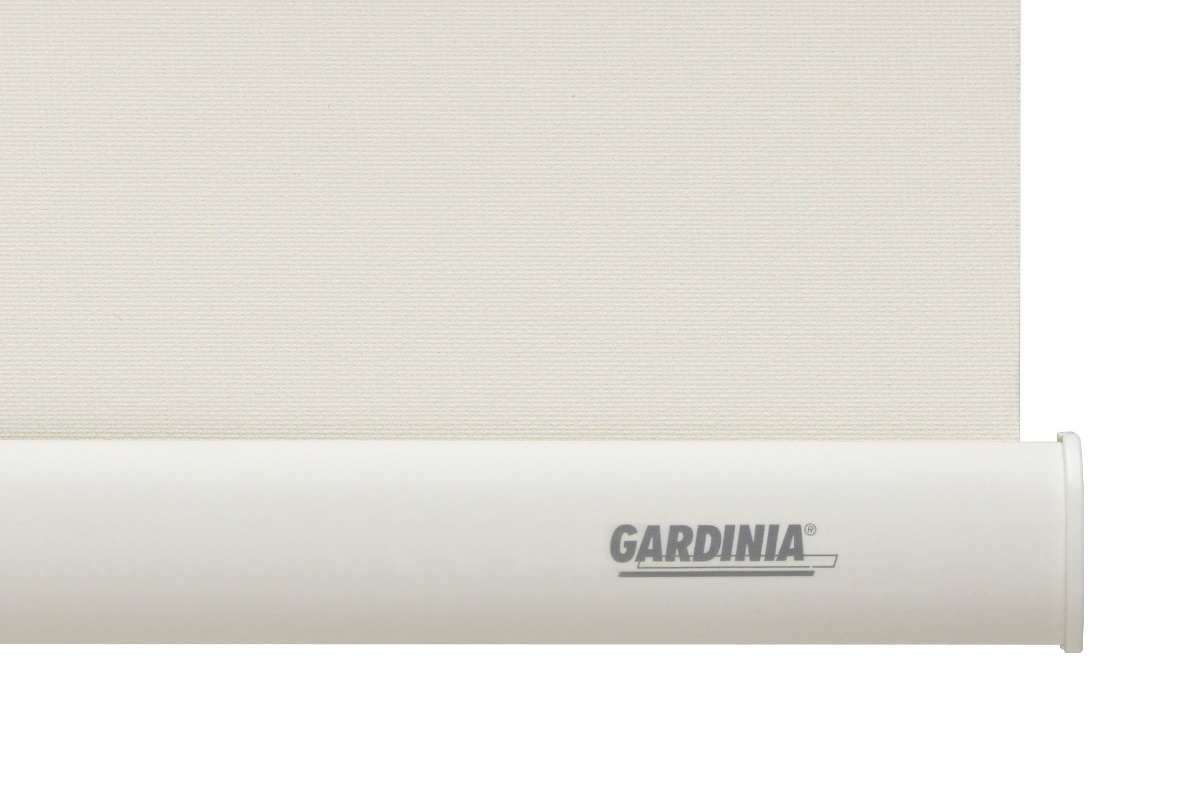 Seitenzugrollo Uni-Rollo - GARDINIA, reinweiß Abschlussprofil verdunkelnd, in verschraubt, Energiesparend, Thermo weiß