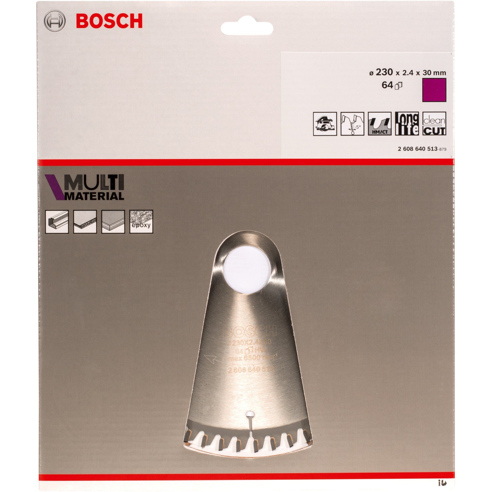 Multi Kreissägeblatt Material Bosch Sägeblatt BOSCH Professional