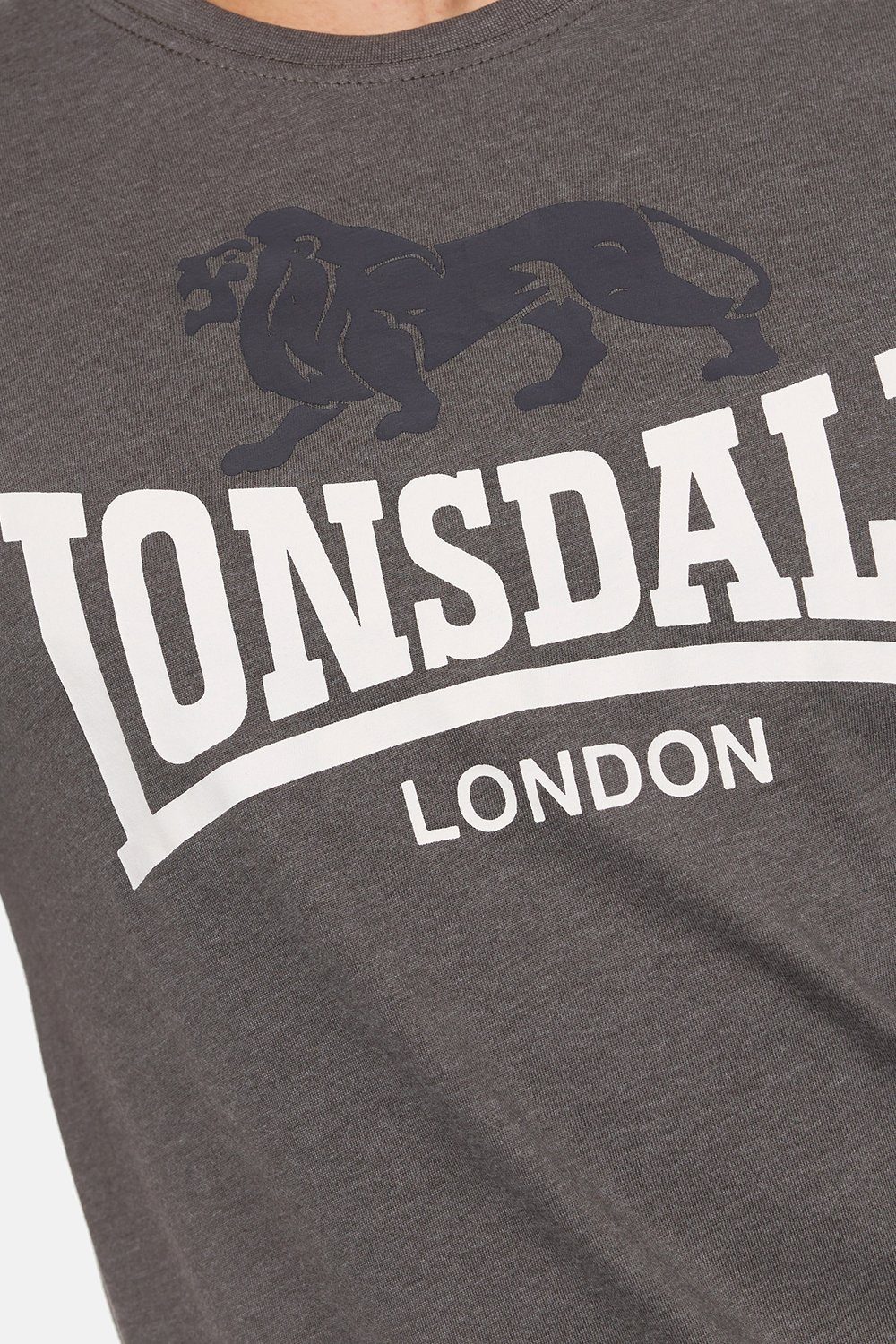 T-Shirt Marl GARGRAVE Lonsdale Stone