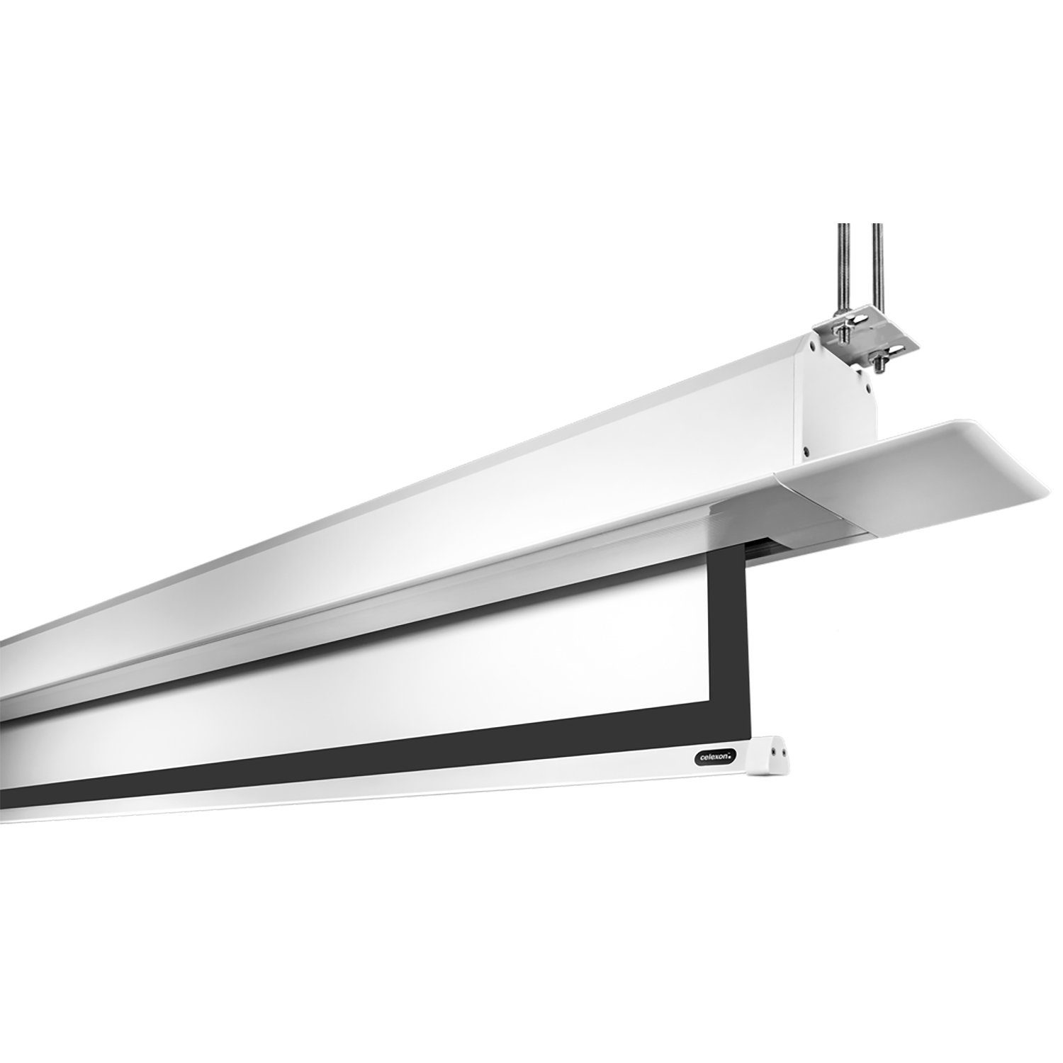 Celexon Deckeneinbau Pro+ (240 x 1,2) Motorleinwand 135cm, 16:9, Gain