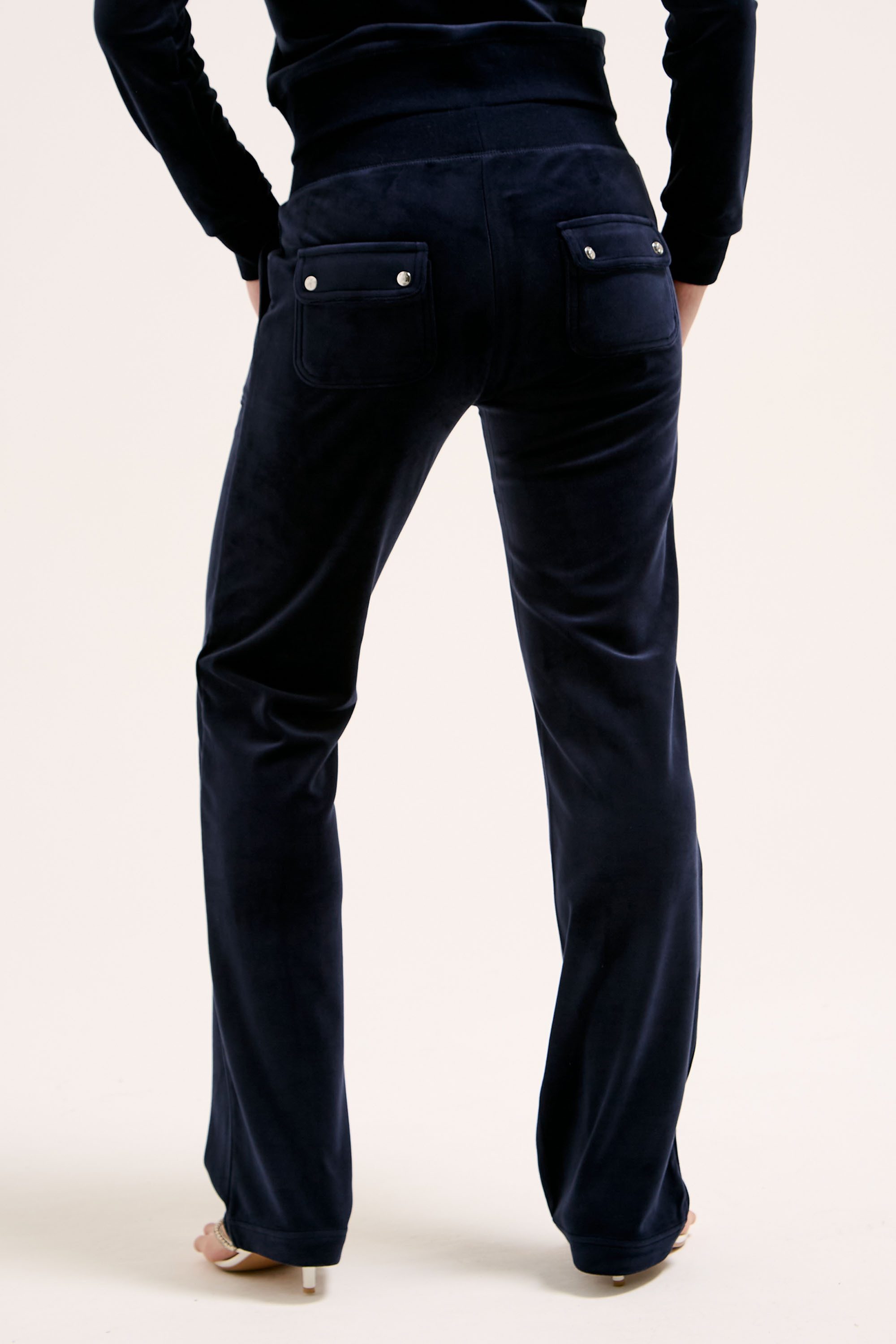 Juicy Couture Sweathose DEL RAY Damen Trainingshose Damen, Sweathose, Velour, Jogginghose mit Glitzer, Sale
