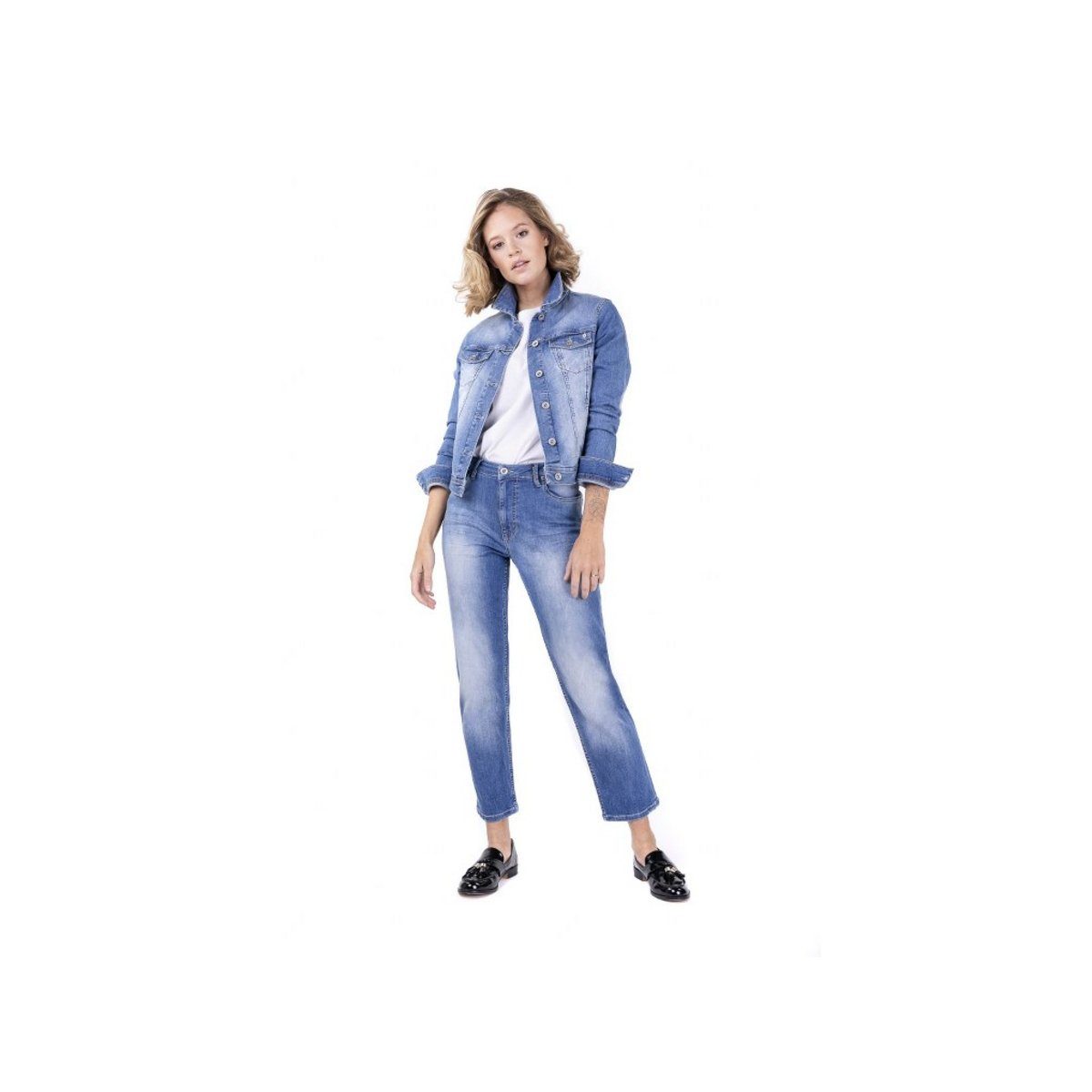 BLUE FIRE 5-Pocket-Jeans blau (1-tlg)