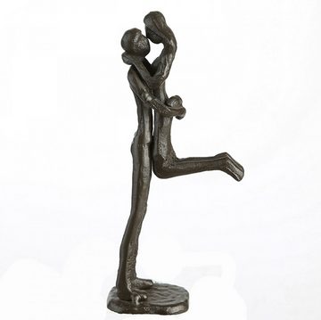 GILDE Dekoobjekt, Themen Figur Skulptur mit Spruch und Weisheit LIEBE IST DIE