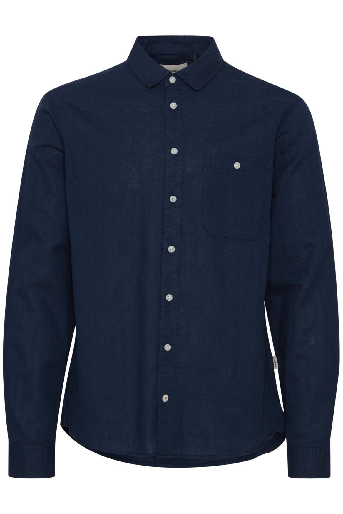 - Shirt 20715162 Blau in 5337 Langarmhemd Blend