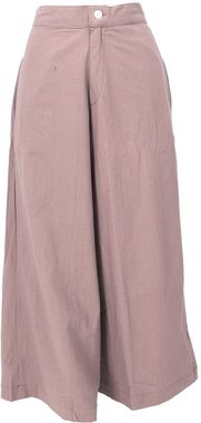 Guru-Shop Relaxhose Boho Baumwollhose mit hohem Bund, bequeme 7/8.. Boho, alternative Bekleidung