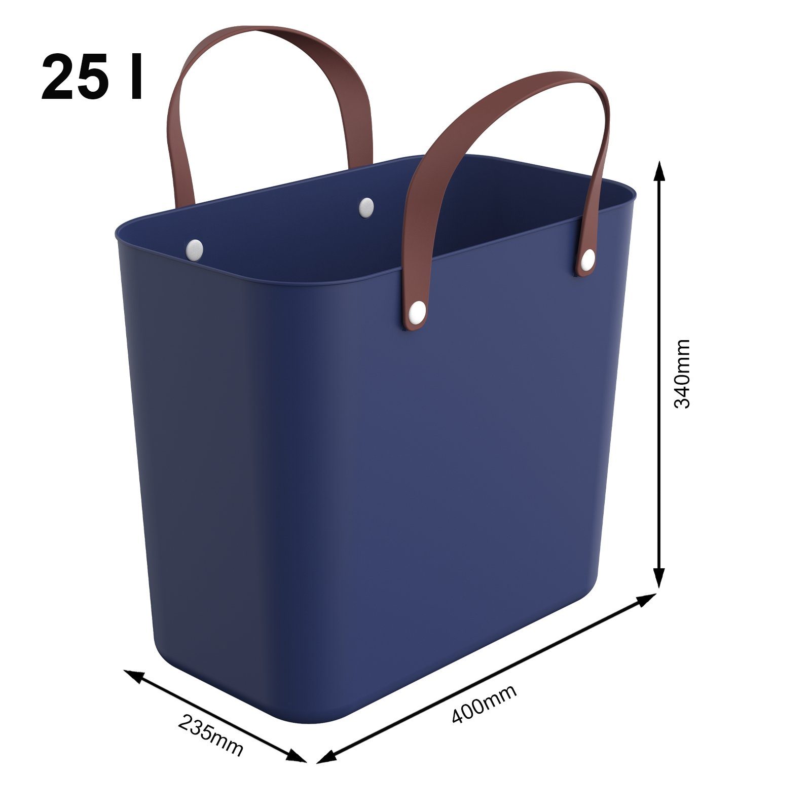 ROTHO Einkaufskorb Albula 2er-Set Einkaufskörbe Taschen 25l, 25 l günstig online kaufen
