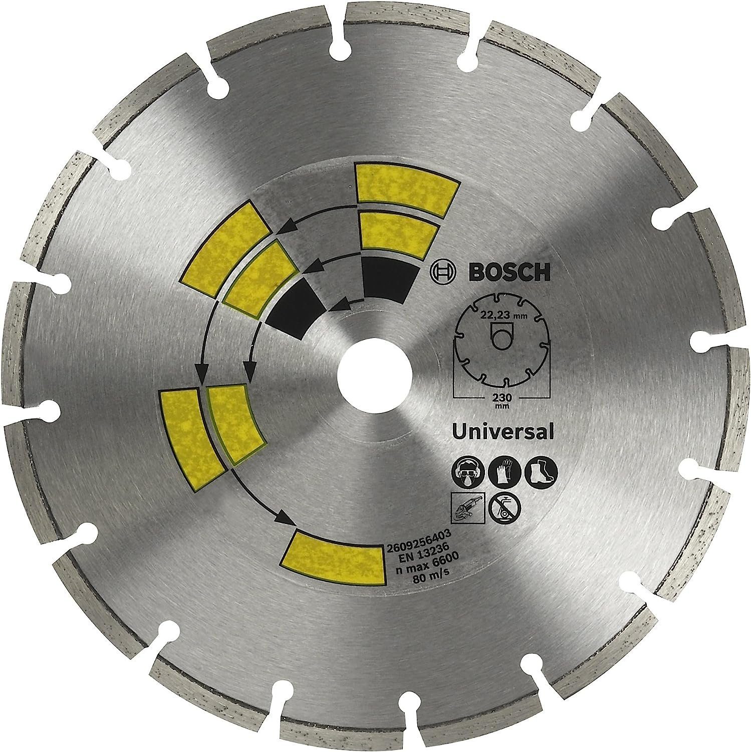 Bosch Universal Allzweck, 2609256400 Top mm 115 Diamanttrennscheibe Bohrfutter BOSCH