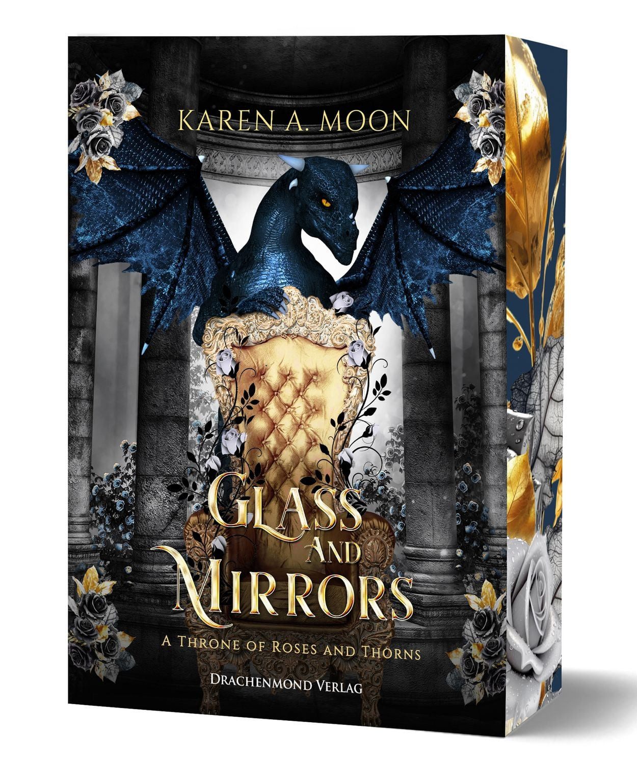 Glass and Mirrors / Karen A. Moon, Die Fortsetzung der spannenden High Romantasy Saga, Softcover mit Farbschnitt-Garantie