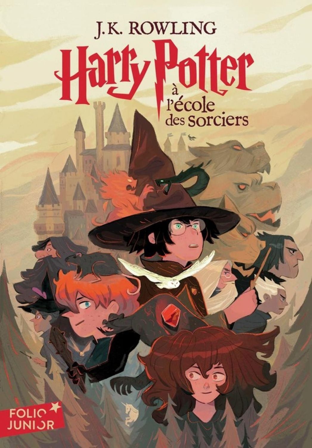 Harry Potter 1 à l'école des sorciers / J. K. Rowling