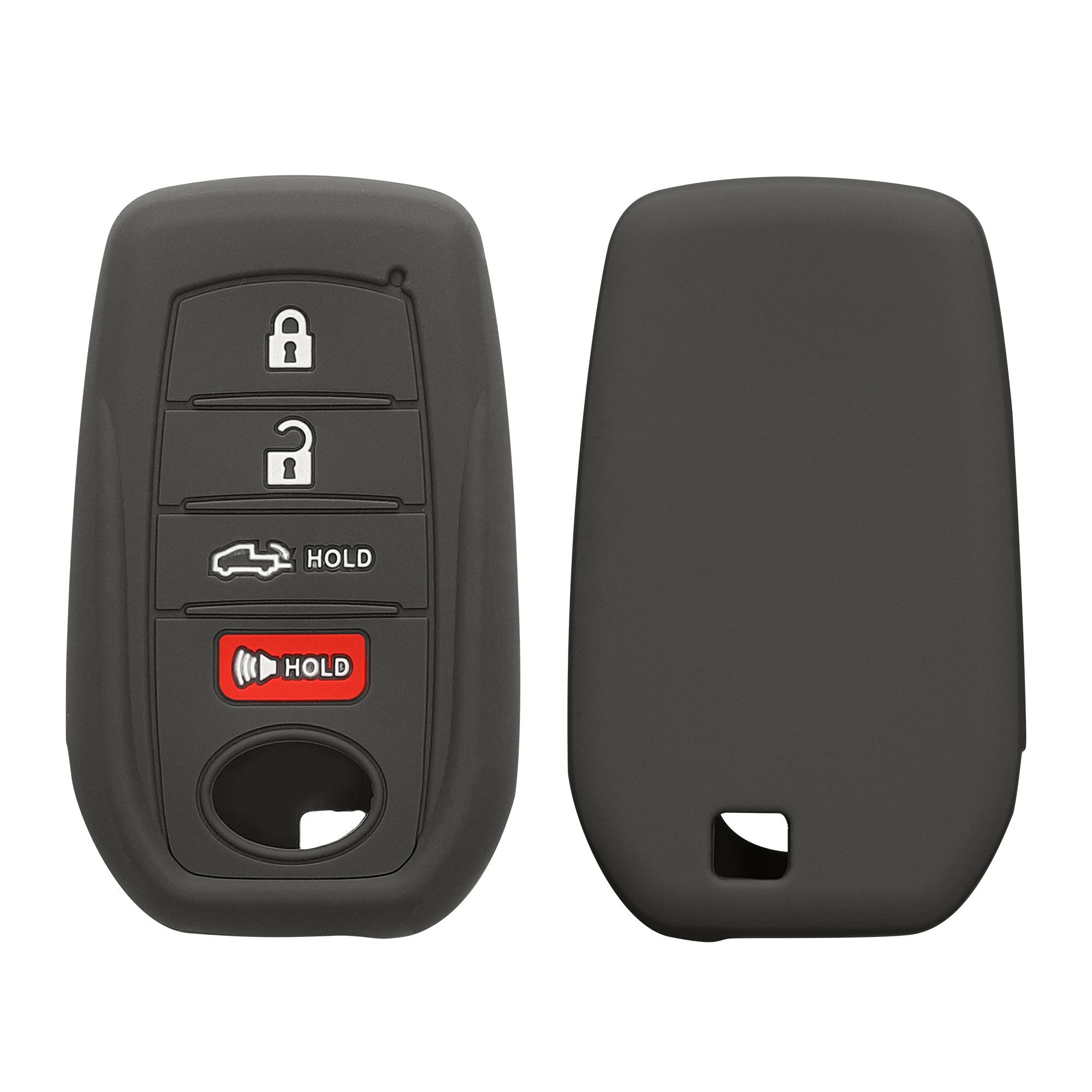 kwmobile Smartwatch-Armband Autoschlüssel Silikon Hülle für, Schlüsselhülle Schlüssel Case Cover