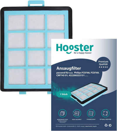 Hooster Luftfilter 1 HEPA Filter kompatibel mit Philips Staubsauger FC8766 und FC8769, Ersatz für Philips CRP745 01