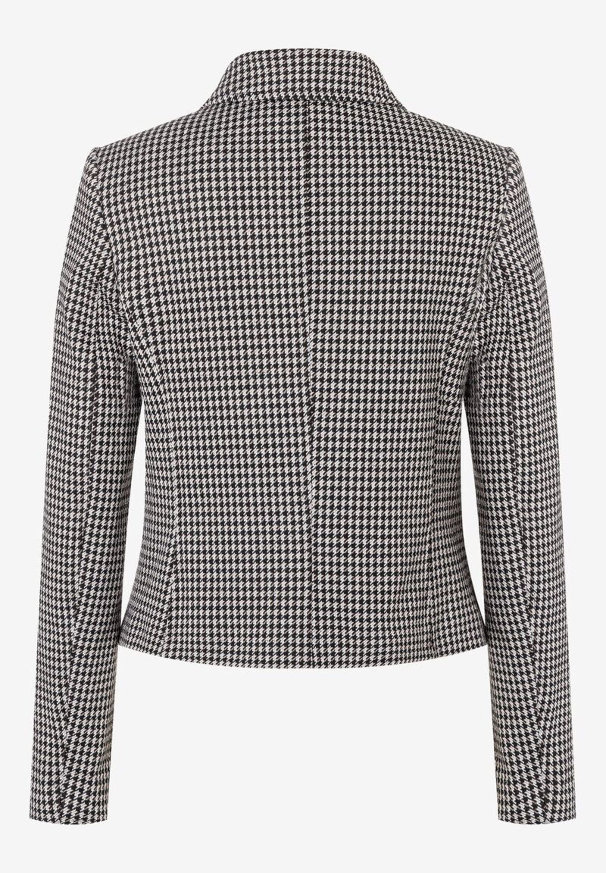 River Island Blau WeiÃƒÂŸ Karierter Mantel Barbara Lebek