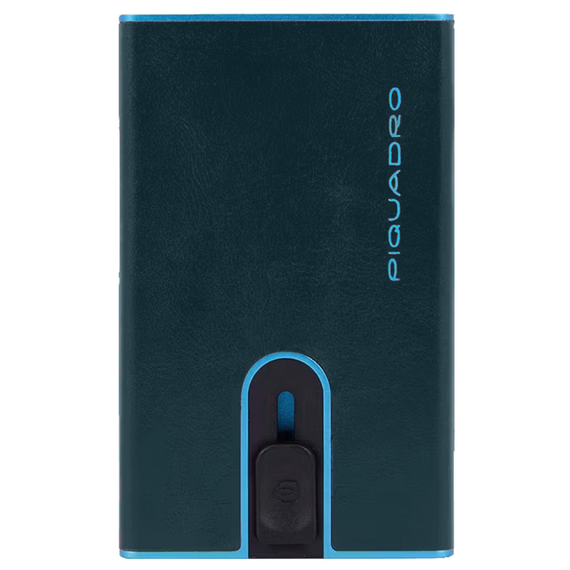 Piquadro Kartenetui Blue Square - Kreditkartenetui 11cc 10 cm RFID (green grey)