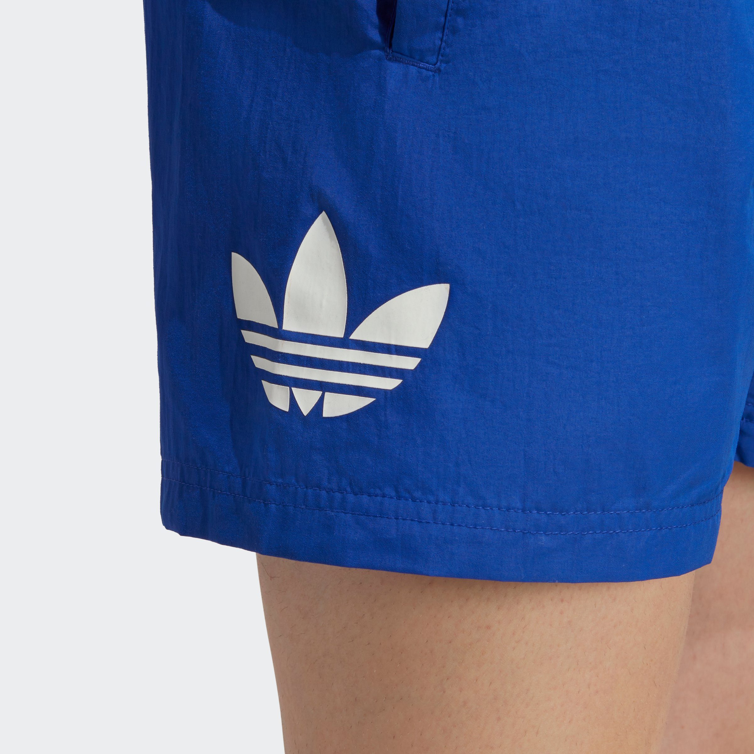 Semi (1-St) ORIGINALS White / Blue Badehose ESSENTIALS Lucid Performance TREFOIL adidas