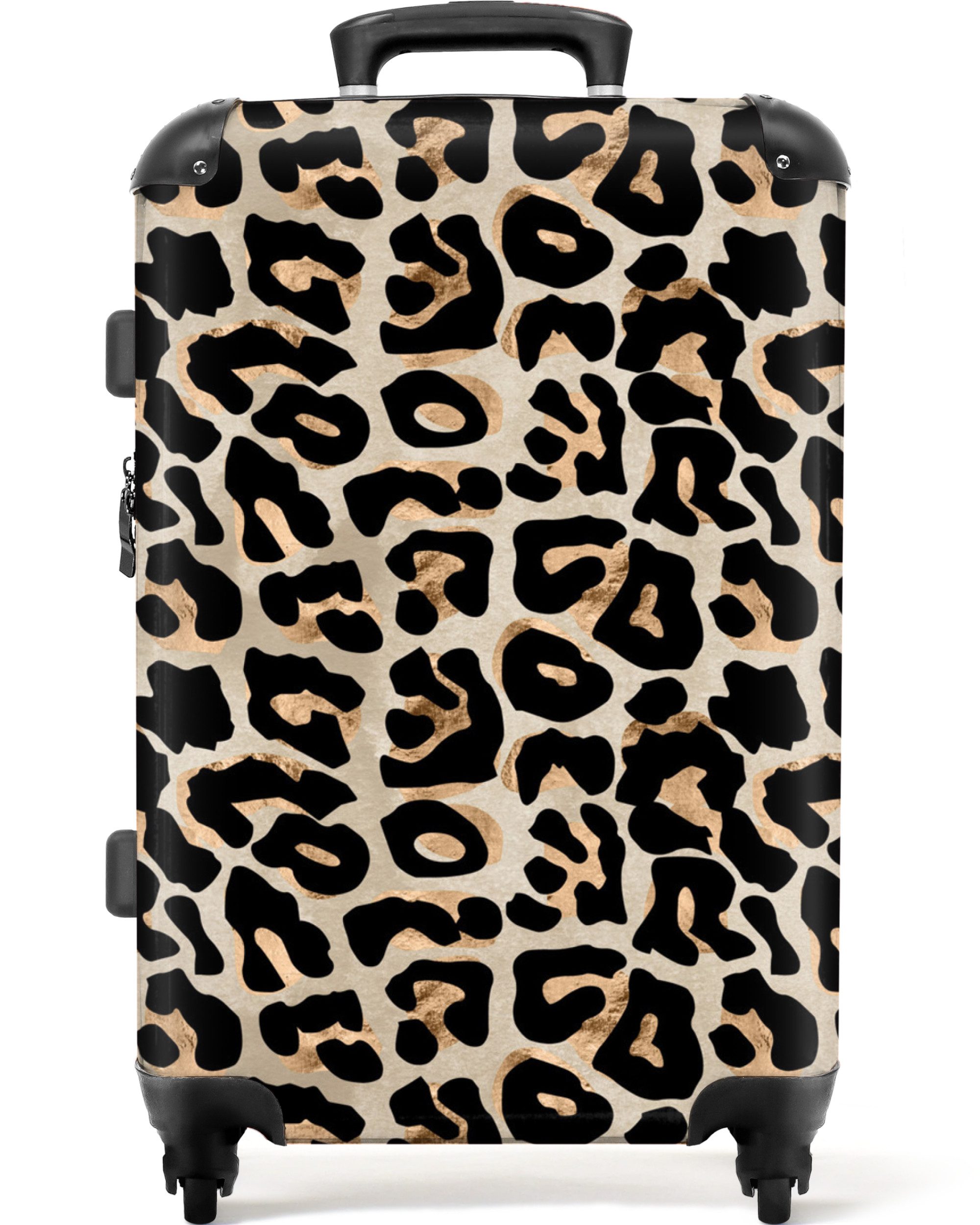 NoBoringSuitcases.com© Hartschalen-Trolley Panther Druck - Tiere günstig online kaufen