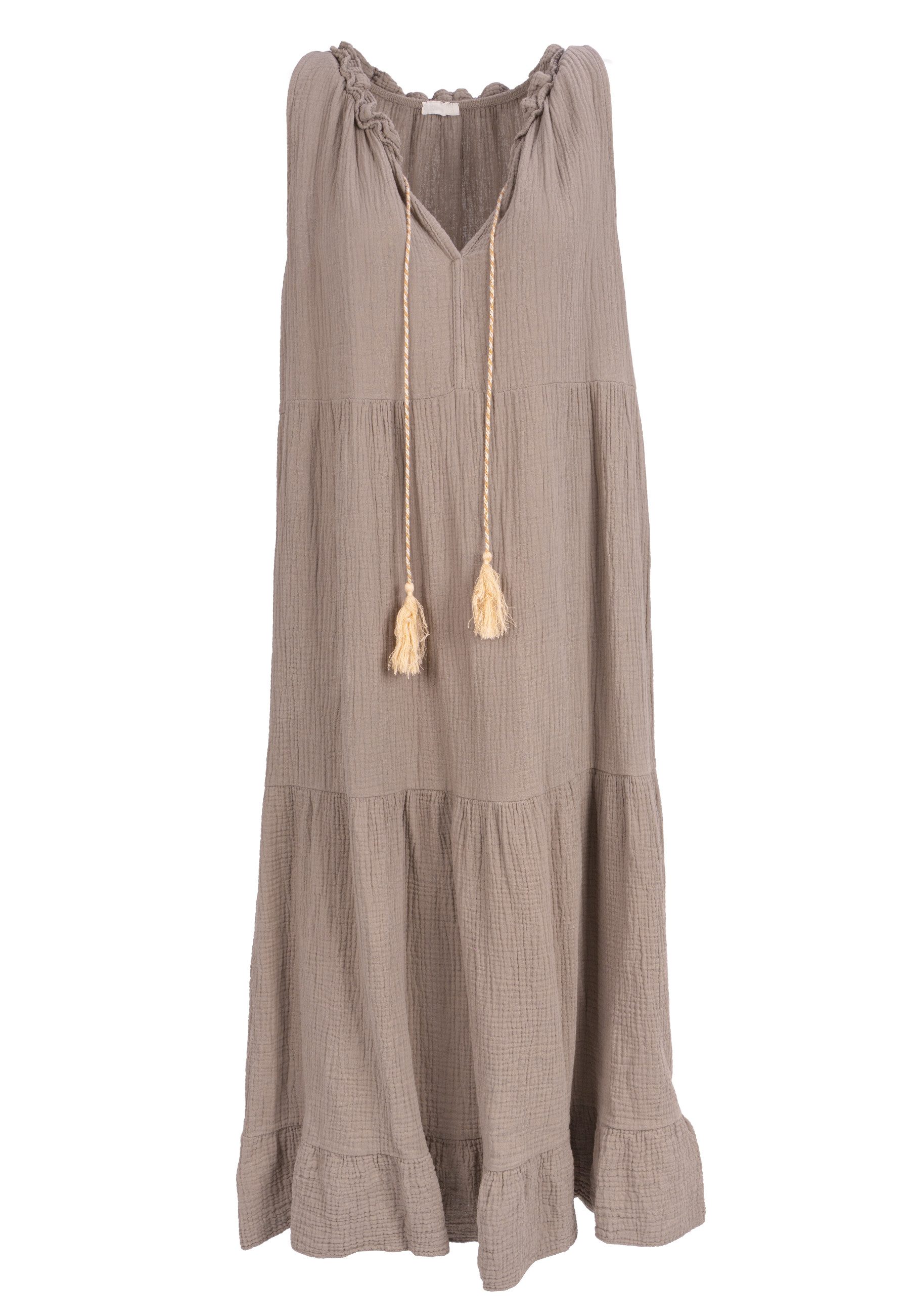 Seasons of April Maxikleid VIOLA MUSSELIN günstig online kaufen