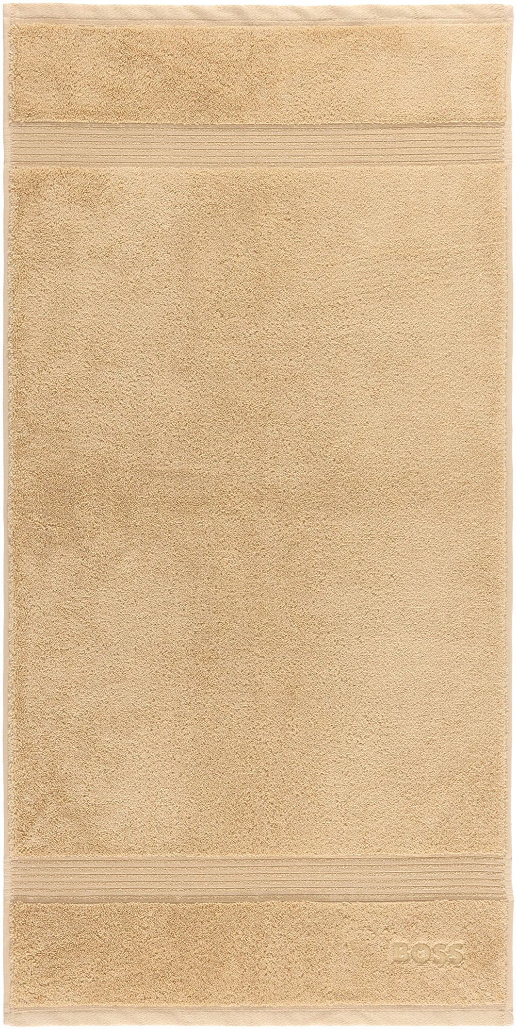 BOSS Home Handtuch LOFT, Frottier (1-St), mit Label-Applikationen