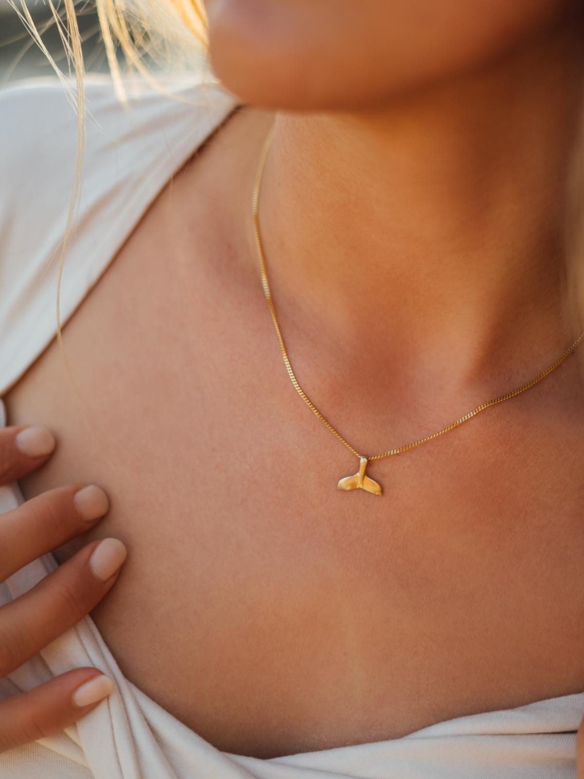My Gold Kettenanhänger Whale - Damen günstig online kaufen