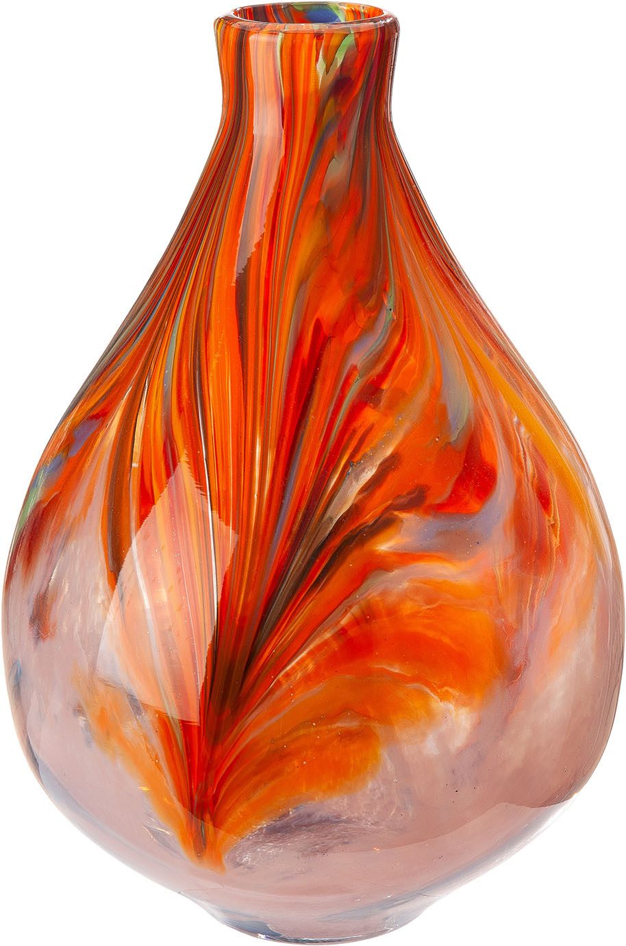 GILDE Tischvase Vase Dream orange