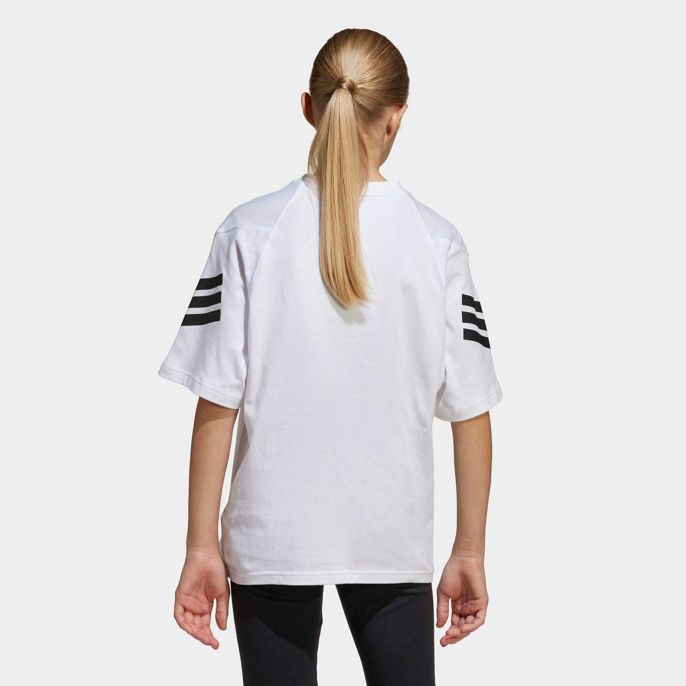 adidas Sportswear T-Shirt FUTURE ICONS 3-STREIFEN KIDS lockerer Schnitt, sportlicher Stil, Rundhalsausschnitt