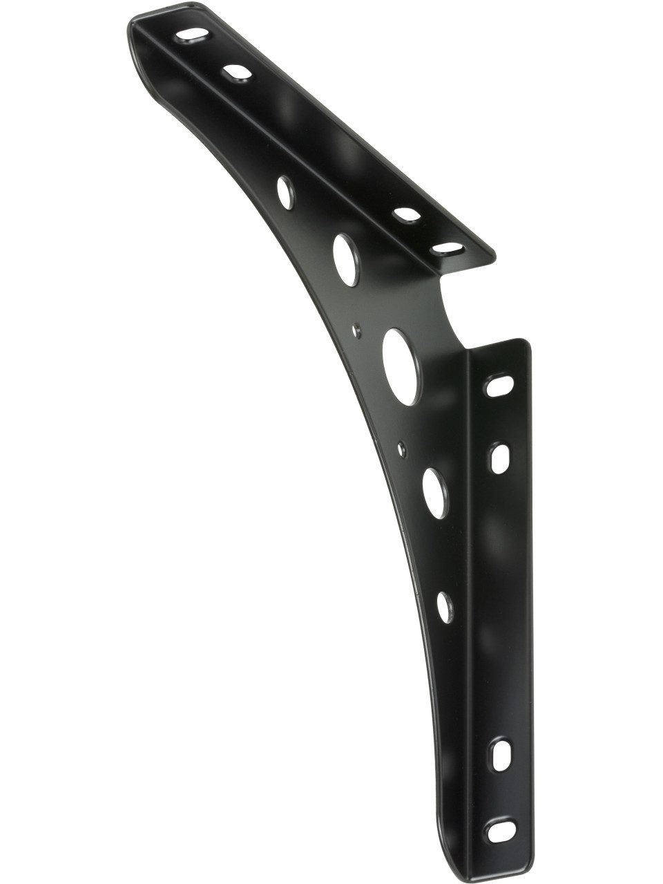 Vormann Wandregalhalter Vormann Delta Line Konsolen schwarz 20 x 20 cm