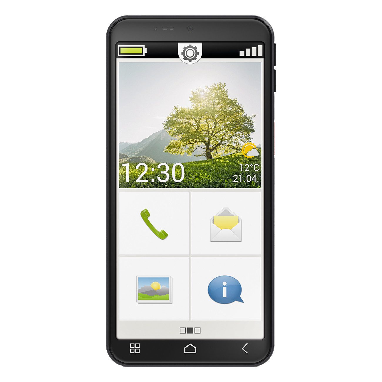 SMART.ME7, Schwarz Smartphone