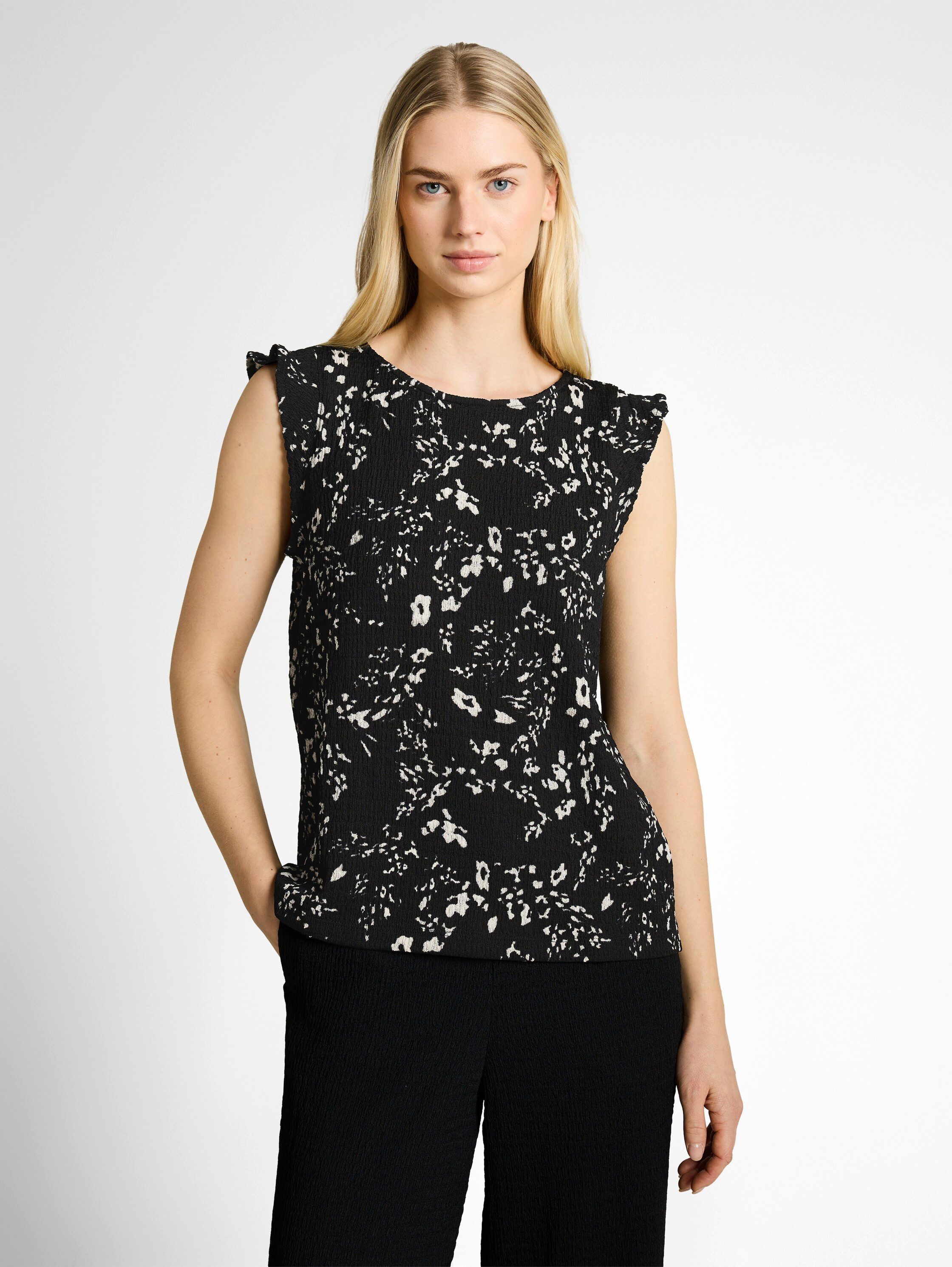 TOM TAILOR Denim Rundhalsshirt Sommershirt mit