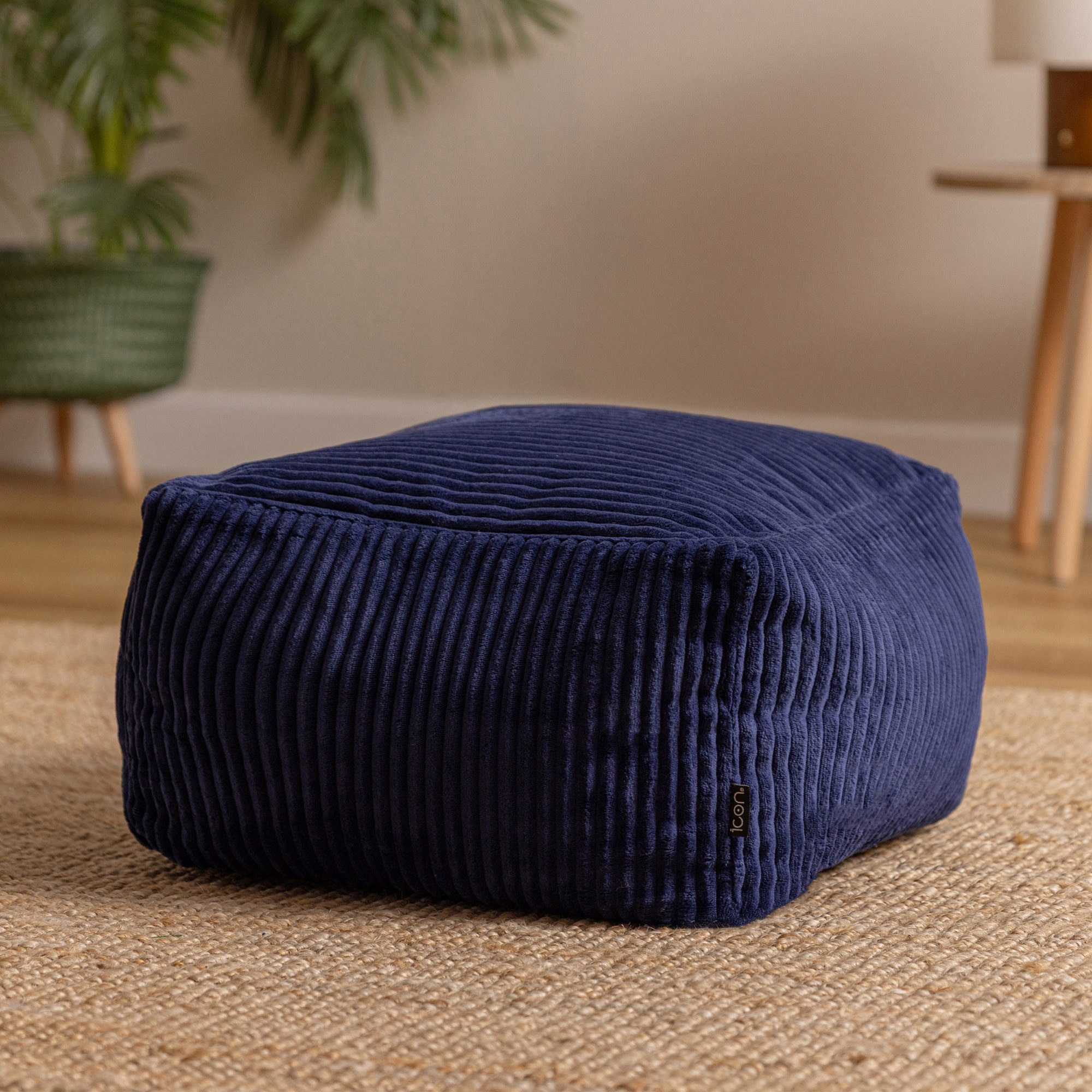 icon Pouf aus Cord „Amara“, mit Füllung günstig online kaufen