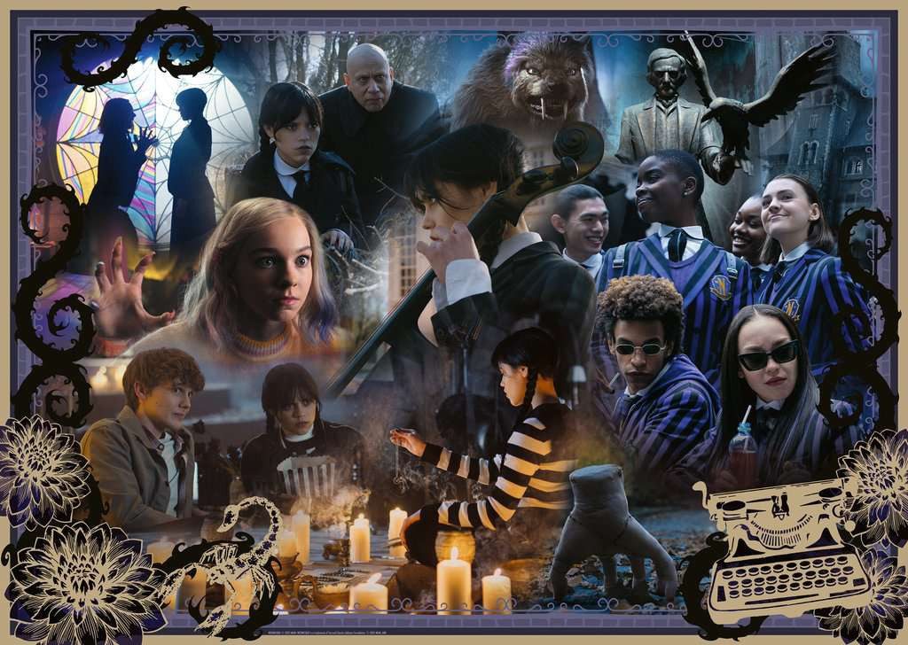 Ravensburger Verlag GmbH Puzzle Wednesday, Das Beste aus der ersten Staffel günstig online kaufen