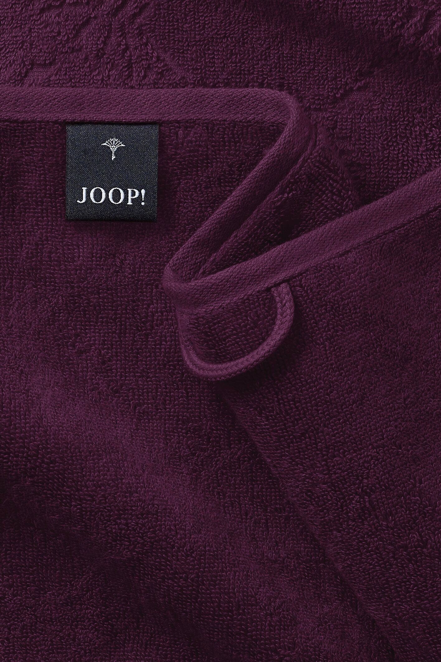 (3-St) - LIVING Beere JOOP! Joop! UNI Gästehandtücher Gästetuch-Set, CORNFLOWER Textil