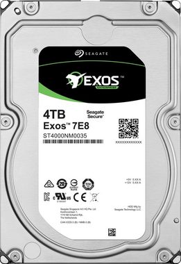 Seagate Exos 7E8 4TB SATA 512n HDD-Server-Festplatte (4 TB) 215 MB/S Lesegeschwindigkeit, Bulk