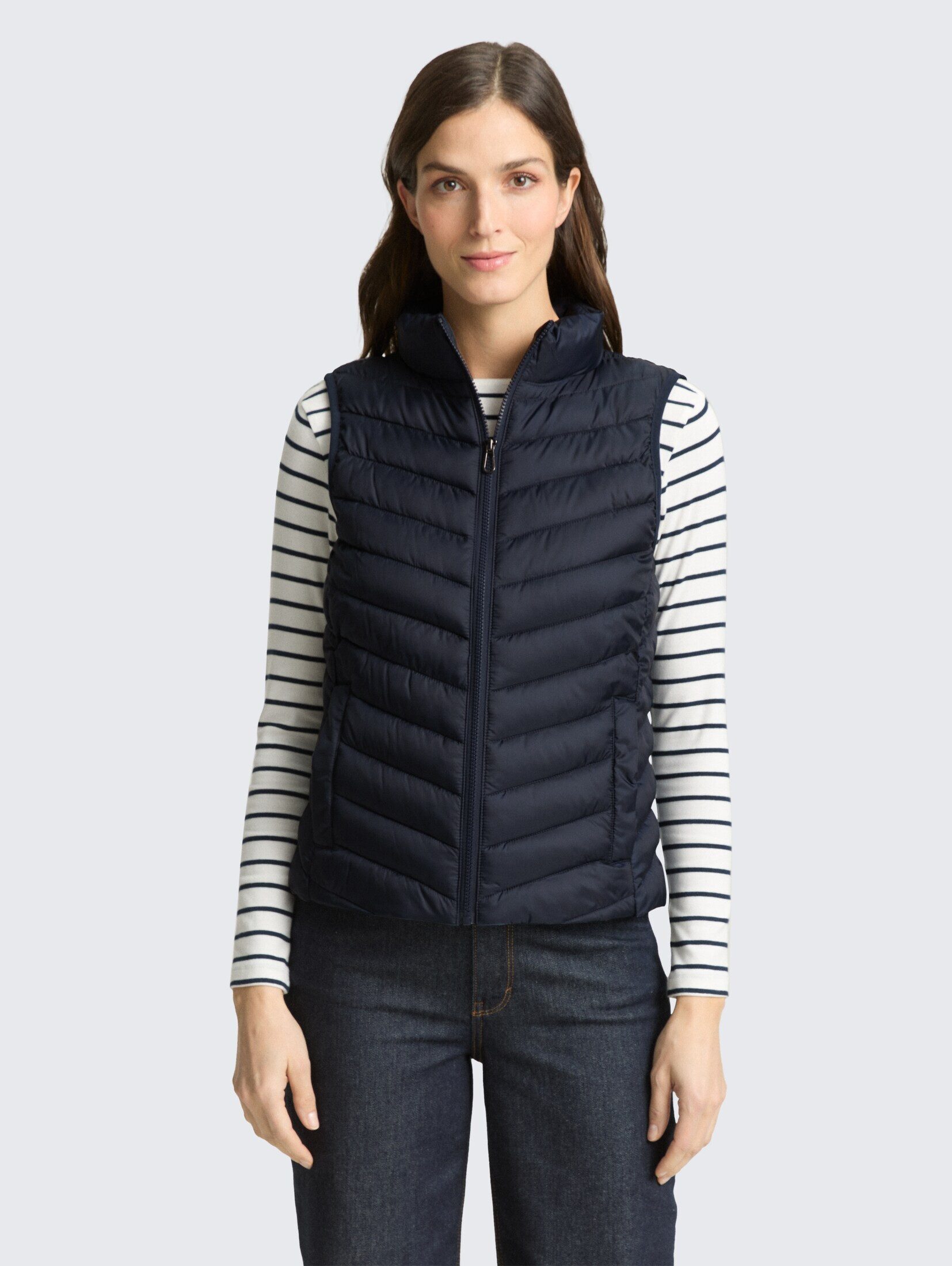 TOM TAILOR Steppweste Jacken Lightweight Steppweste aus wasserabweisendem Material