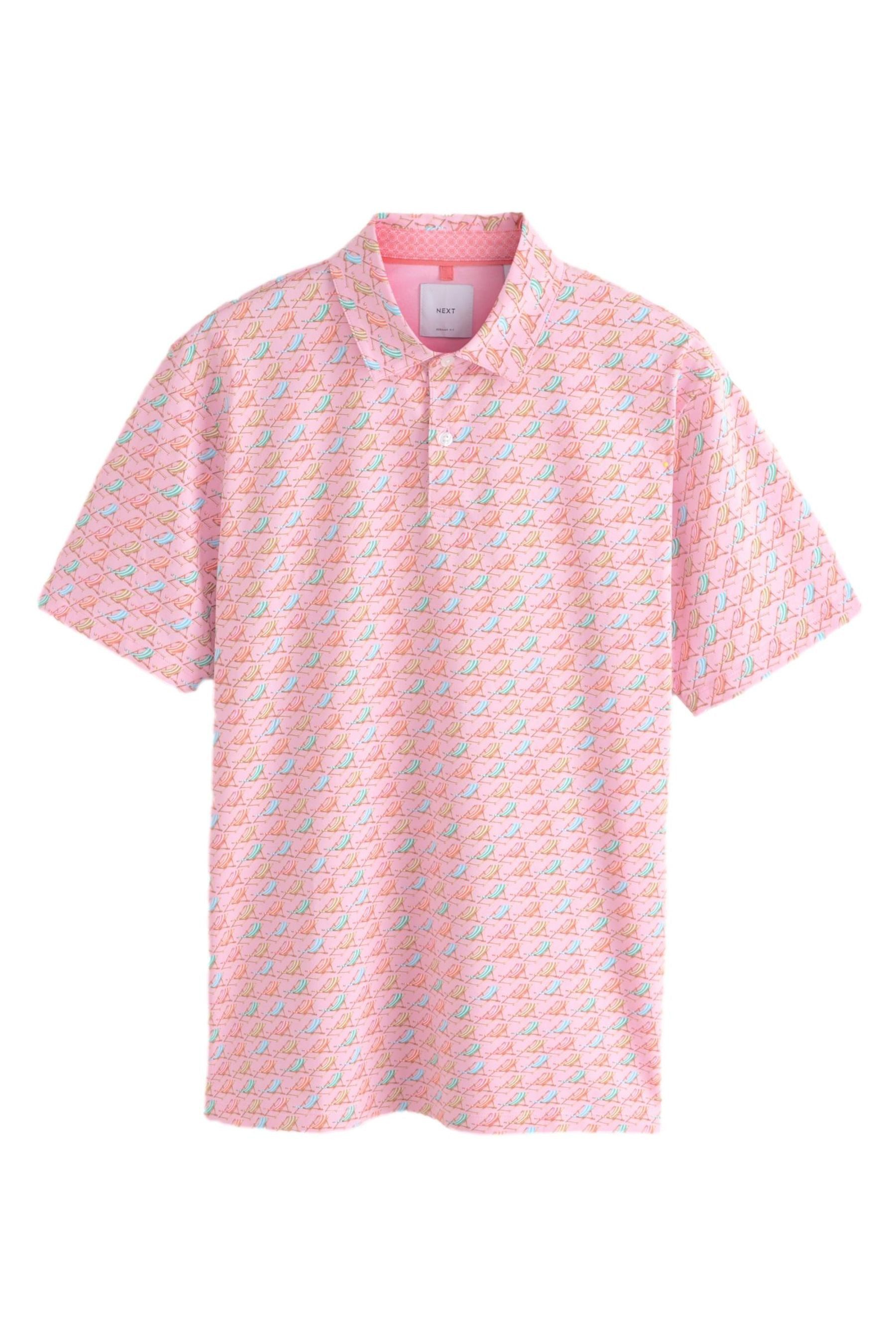 Poloshirt Lizenziertes Kurzarm-Poloshirt