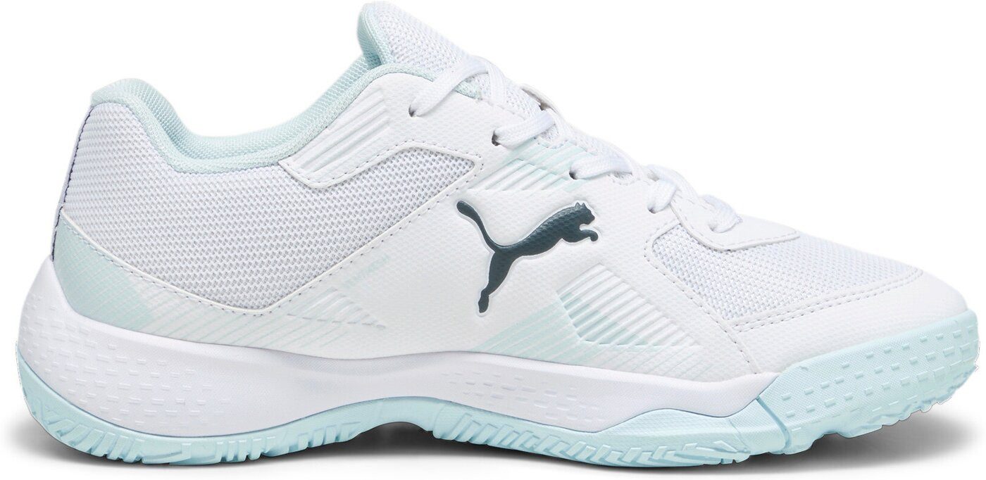 Solarflash Jr II PUMA WHITE-SHADOW GRAY-GUM Sneaker