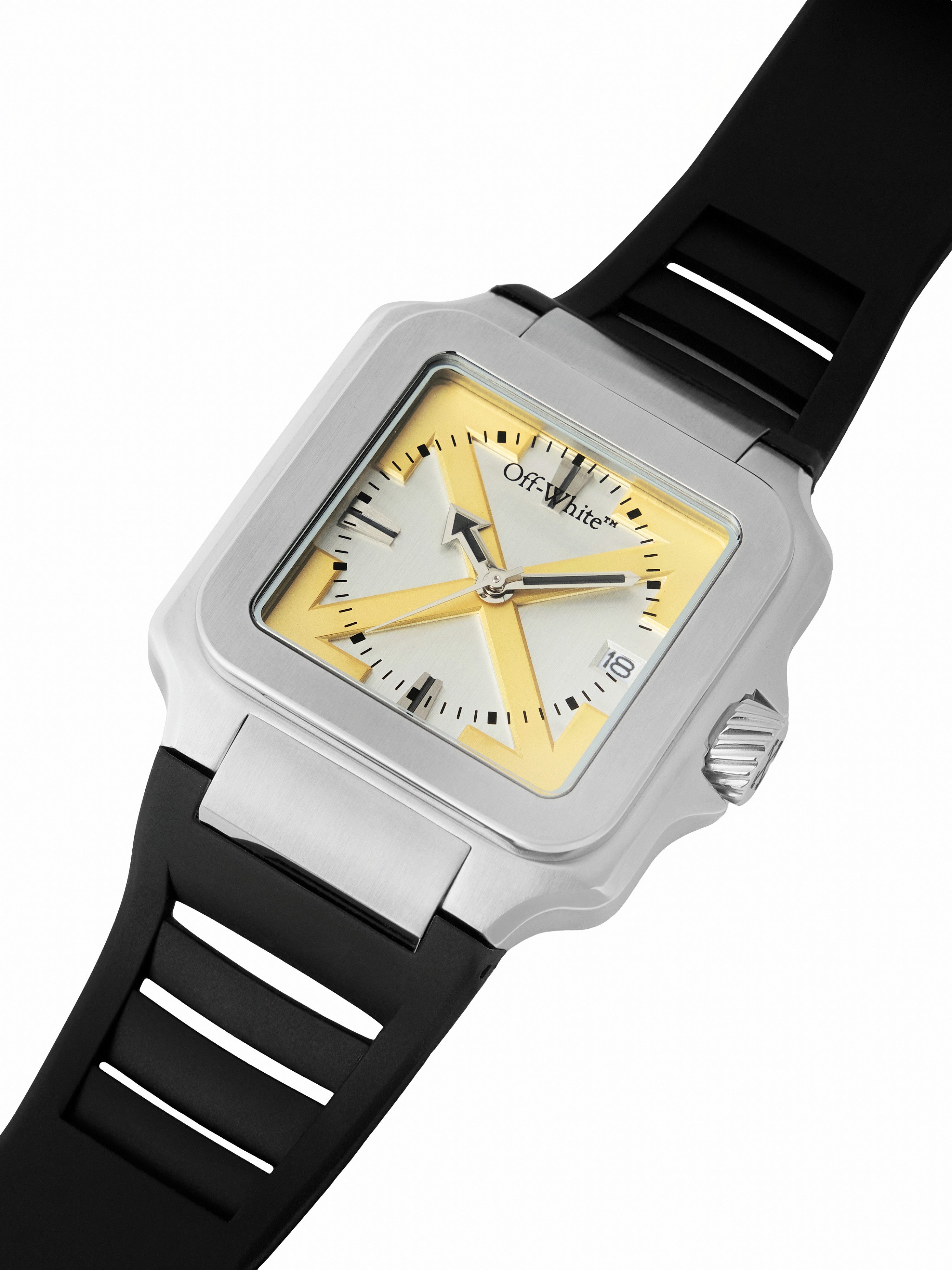 OFF-WHITE Quarzuhr PROTO LAYER OW1G009P0015, Armbanduhr, Herrenuhr, Silikonarmband, analog, Tag