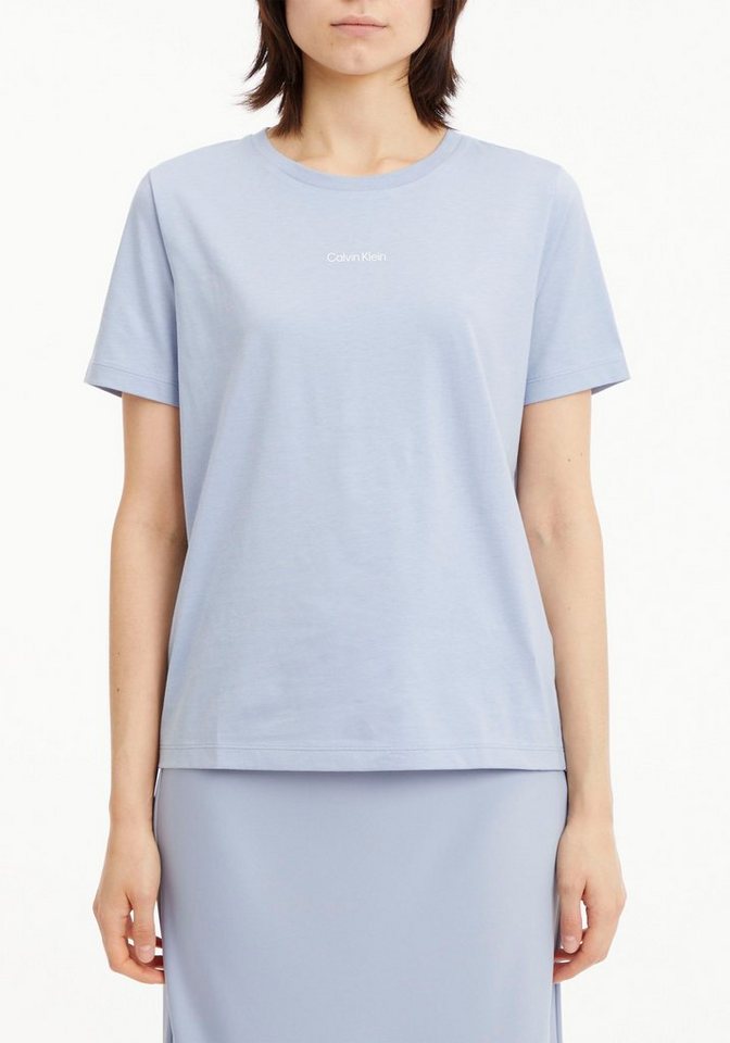 Calvin Klein T-Shirt MICRO LOGO T-SHIRT aus reiner Baumwolle