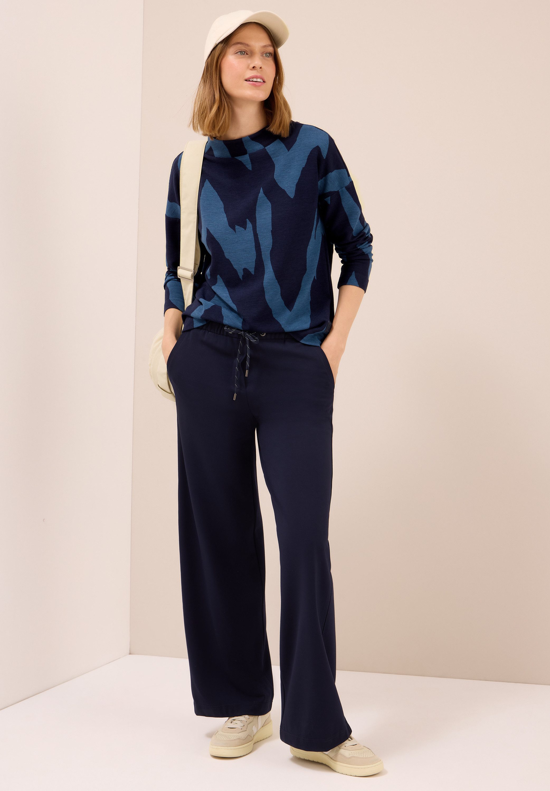 CECIL Sweatshirt mit All-Over Print