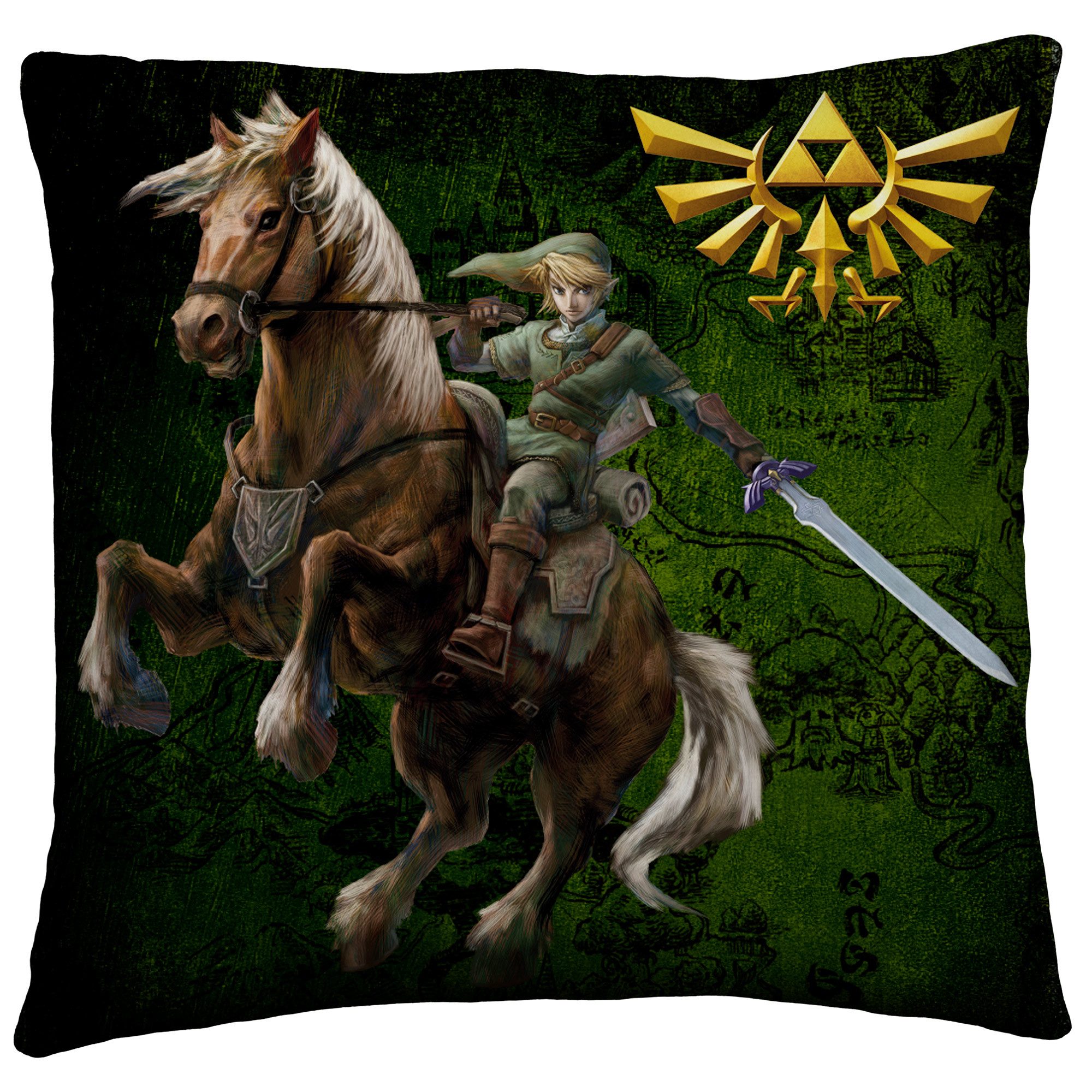 BERONAGE Dekokissen The Legend of Zelda Fight 40x40 cm Kuschelkissen, passe günstig online kaufen