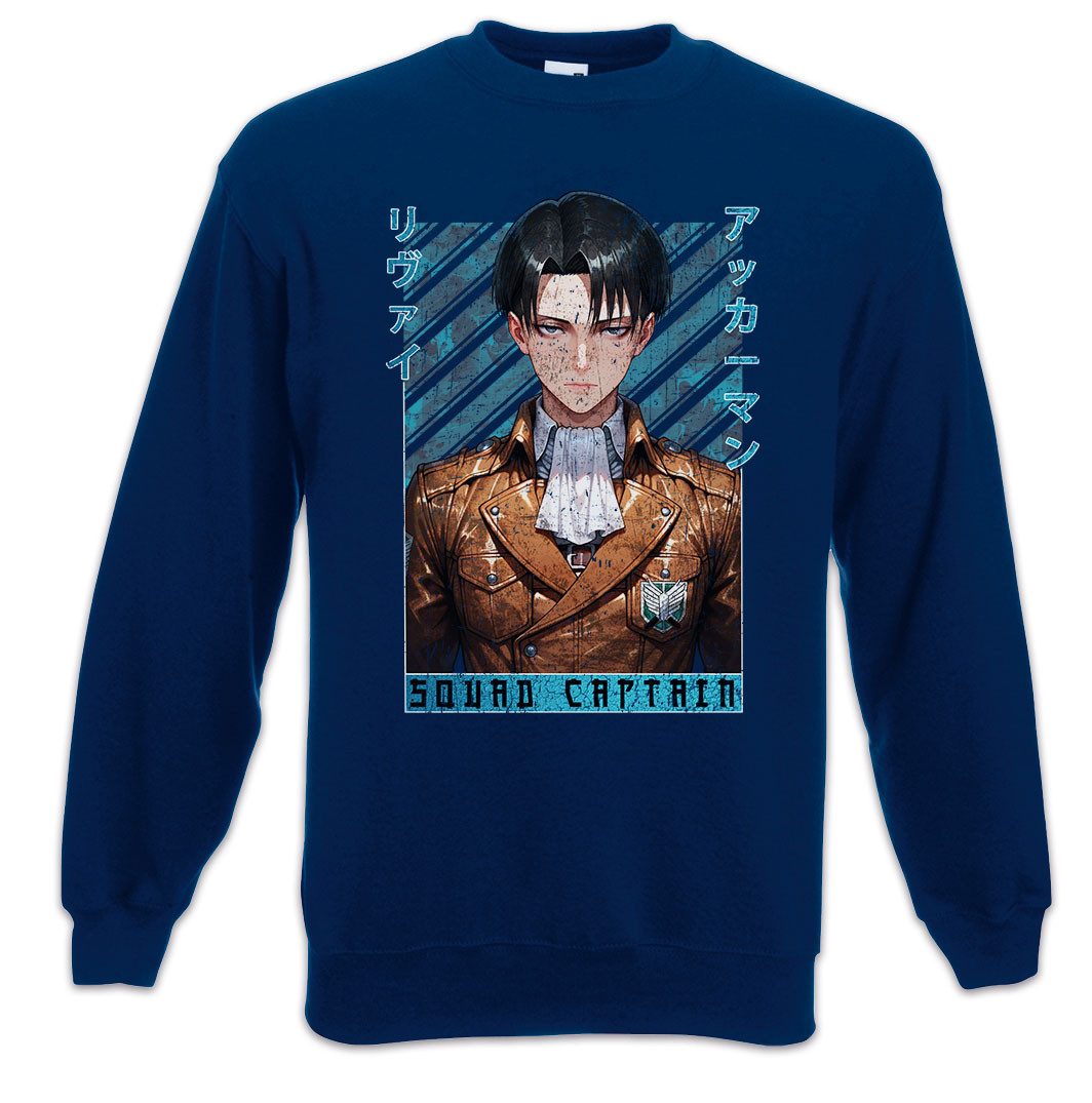 Sweatshirt Squad Captain Sweatshirt Attack Shingeki No Kyojin AOT On Titan Levi