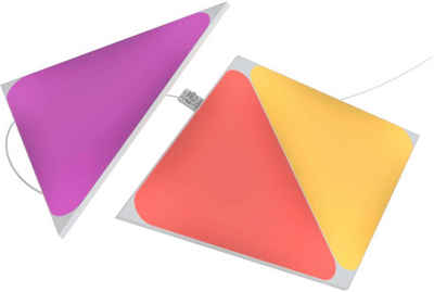 nanoleaf LED Panel Nanoleaf Shapes Triangles- Erweiterungsset - 3 PK, Dimmfunktion, LED fest integriert, Farbwechsler