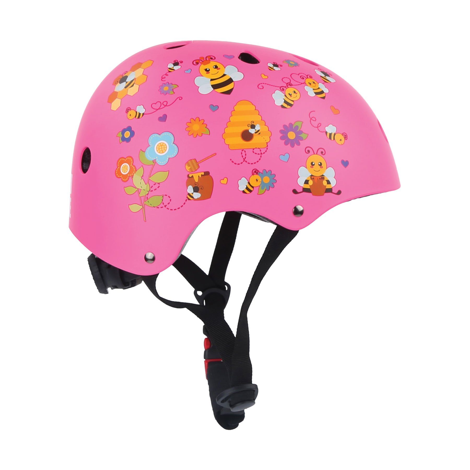 BOLDCUBE Kinderhelm Scooter Helm Pink - Größe: S -