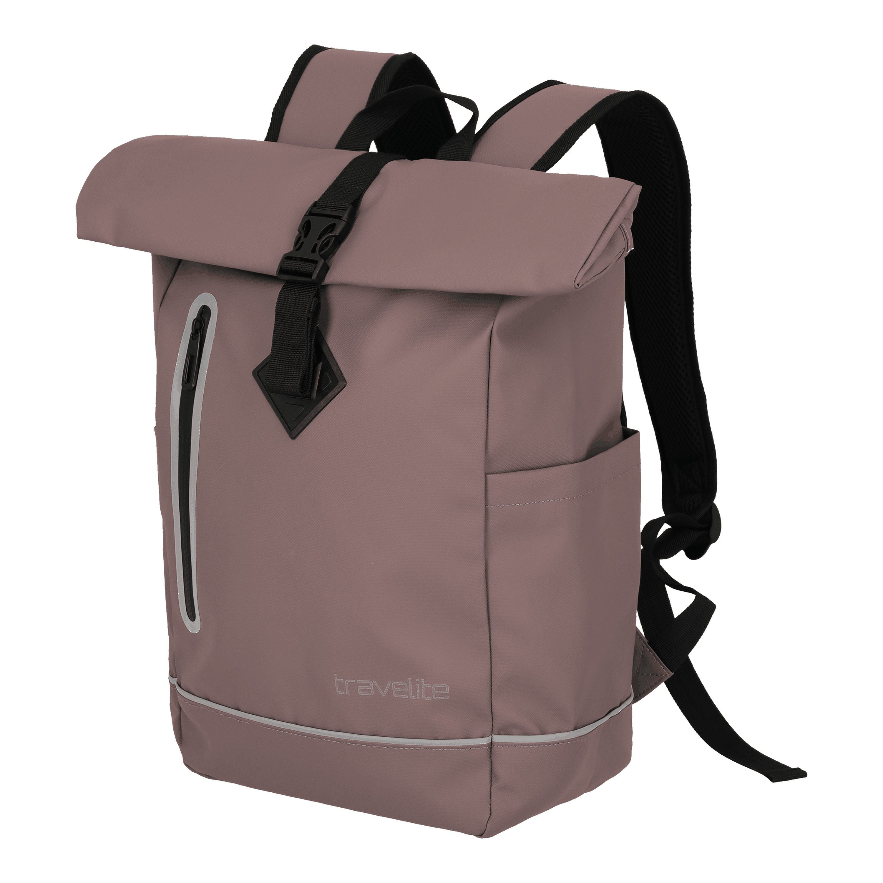 travelite Cityrucksack Basics Rollup Rucksack – Bild 2 von 4
