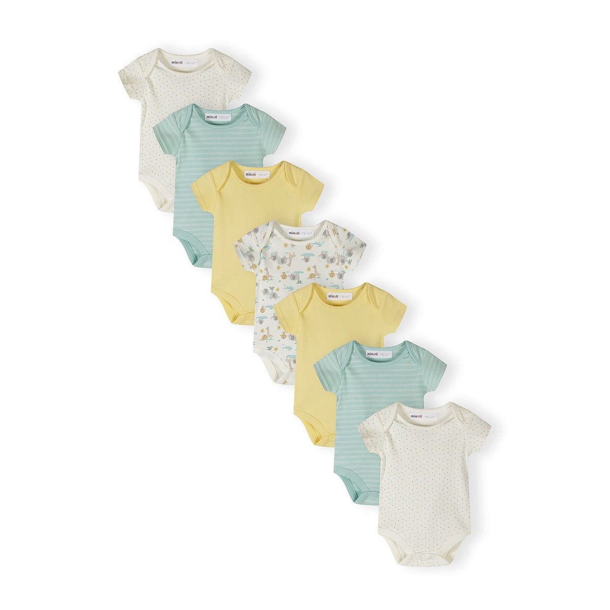 MINOTI Body aus Baumwolle (7-er Pack) hautfreundlich