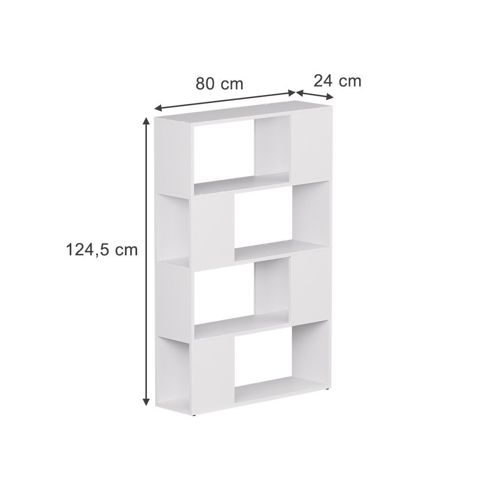 Vicco Raumteiler Eneos, Weiß, 80 x günstig online kaufen