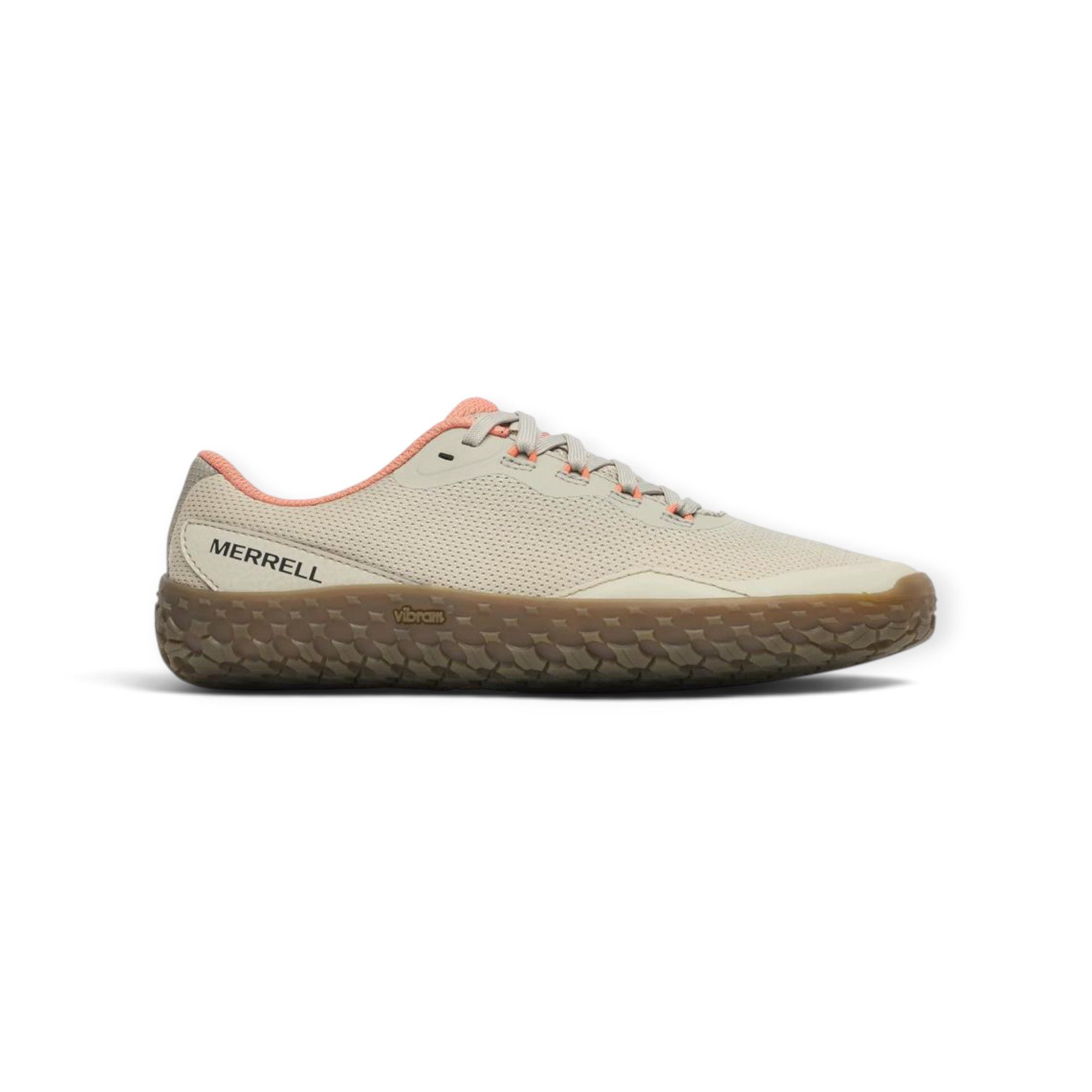 Merrell Vapor Glove 7 (Barfussschuhe) beige/grau Damen Laufschuh