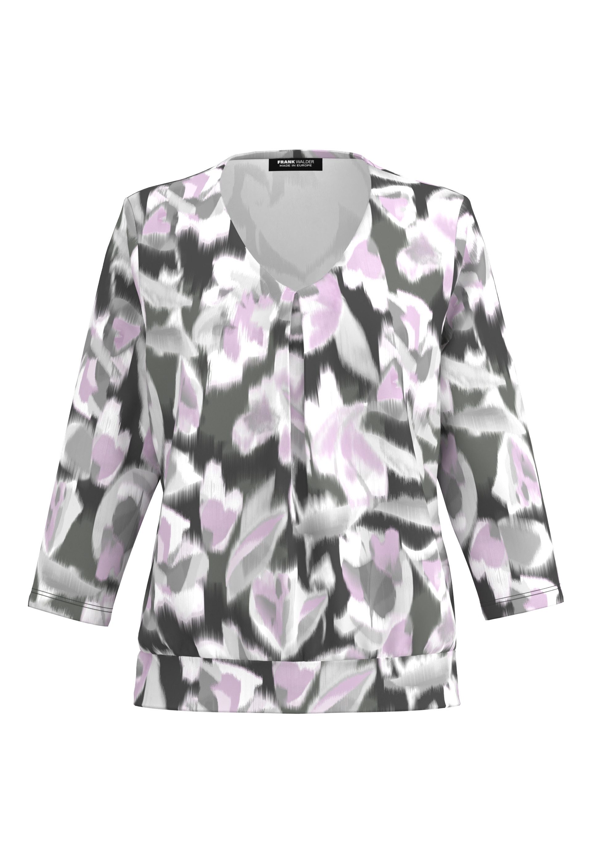 FRANK WALDER Blusenshirt mit Faltendetail im Vorderteil günstig online kaufen